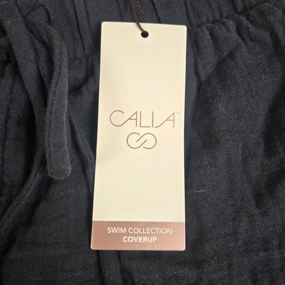 CALIA by Carrie Underwood Women XS Pure Black Dolphin Swim Coverup Lounge Shorts - Picture 5 of 6